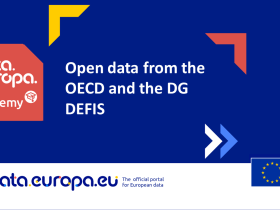 Open data from the OECD and the DG DEFIS